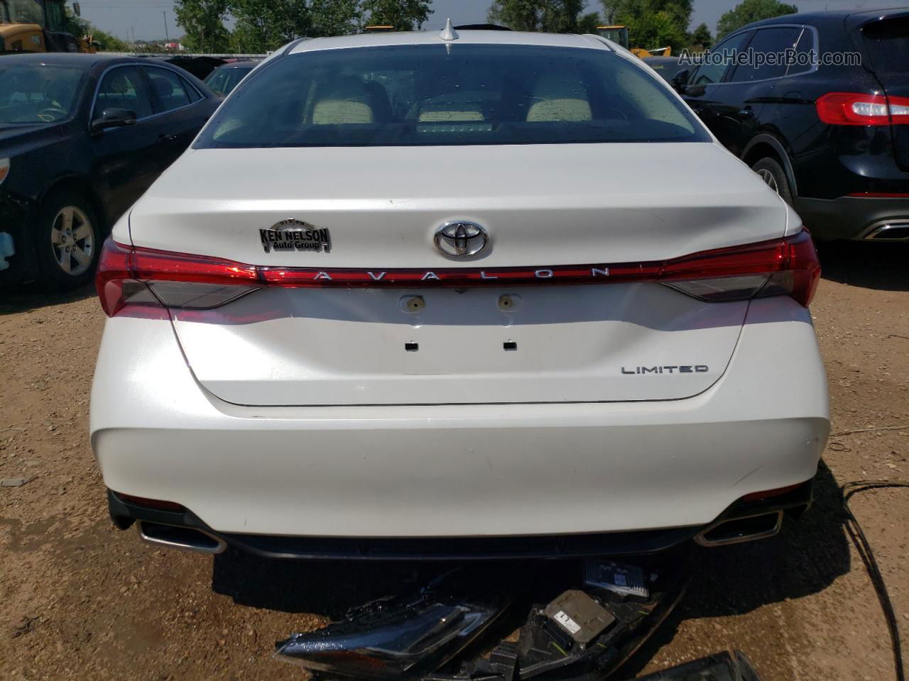 2019 Toyota Avalon Xle White vin: 4T1BZ1FB0KU033021