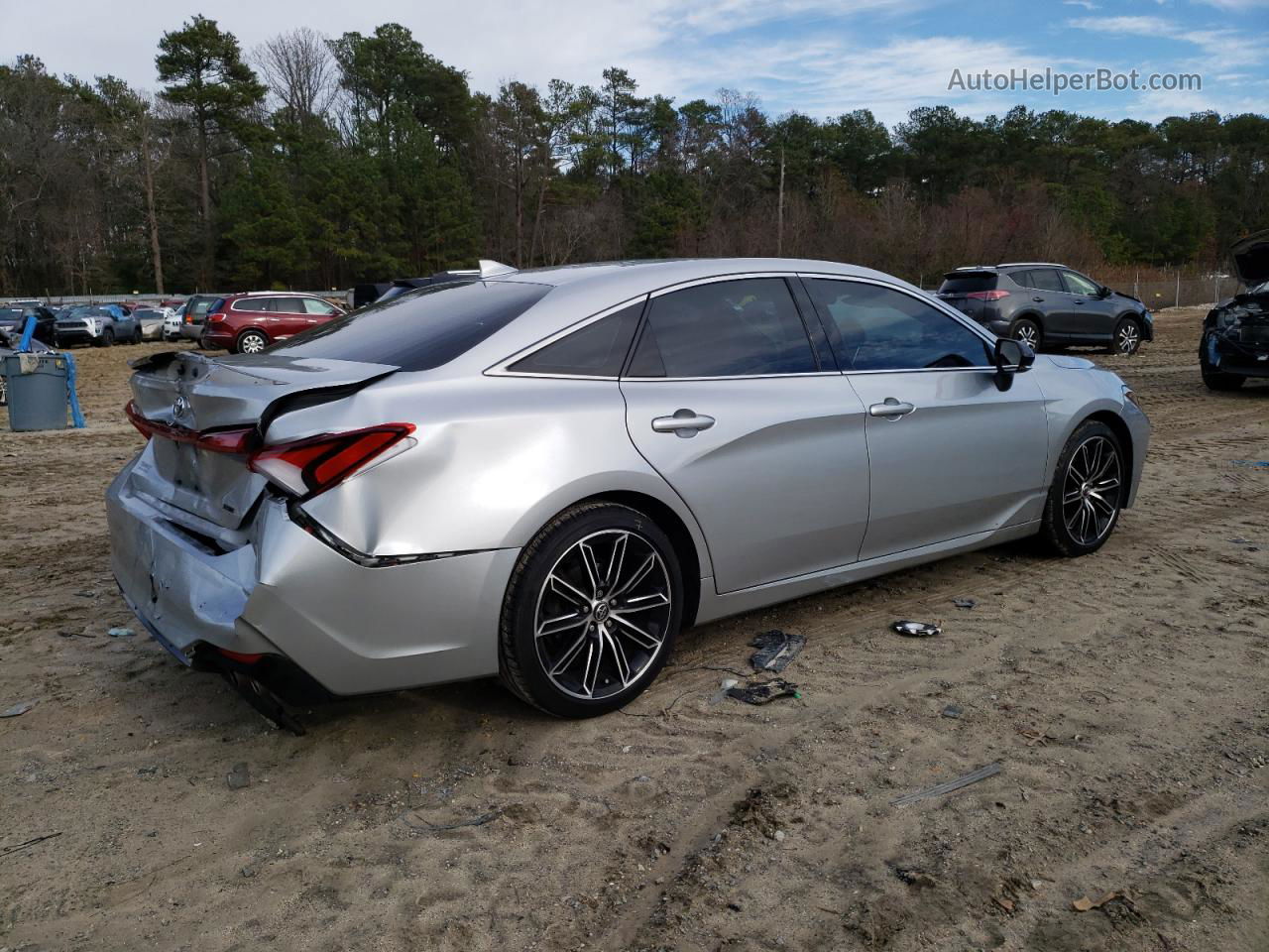 2019 Toyota Avalon Xle Silver vin: 4T1BZ1FB1KU001730