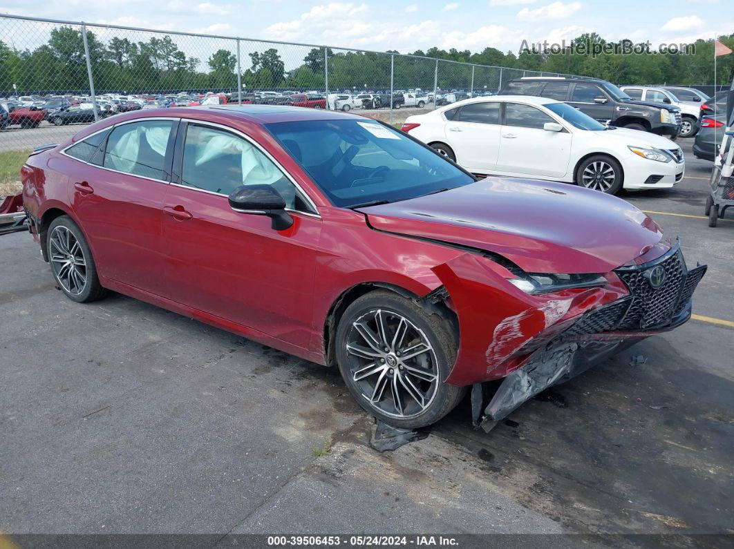 2019 Toyota Avalon Xse Темно-бордовый vin: 4T1BZ1FB1KU004997