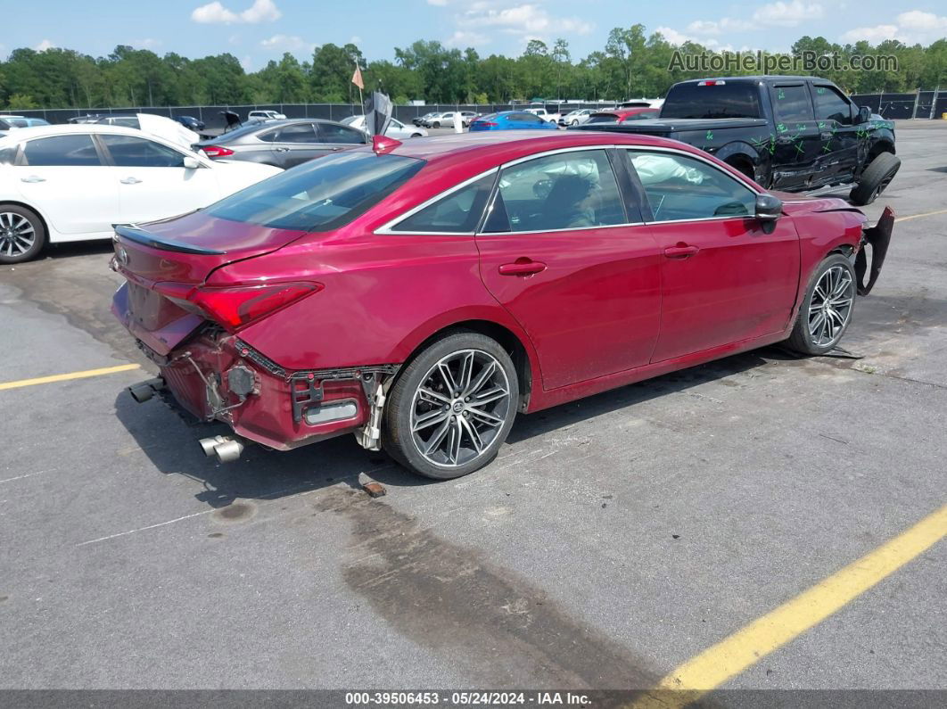 2019 Toyota Avalon Xse Темно-бордовый vin: 4T1BZ1FB1KU004997