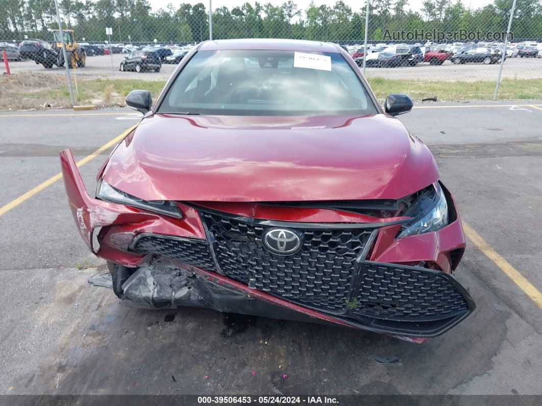 2019 Toyota Avalon Xse Maroon vin: 4T1BZ1FB1KU004997