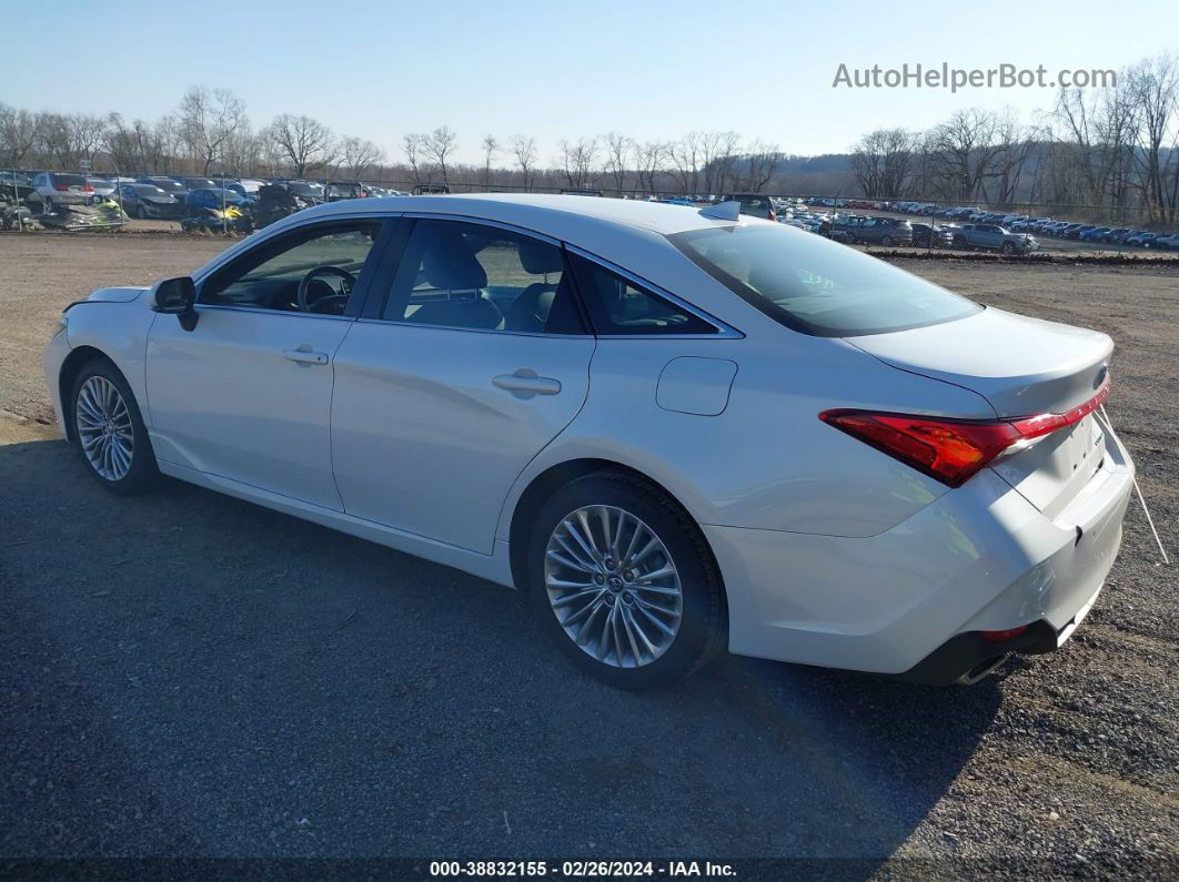 2019 Toyota Avalon Limited White vin: 4T1BZ1FB1KU015045