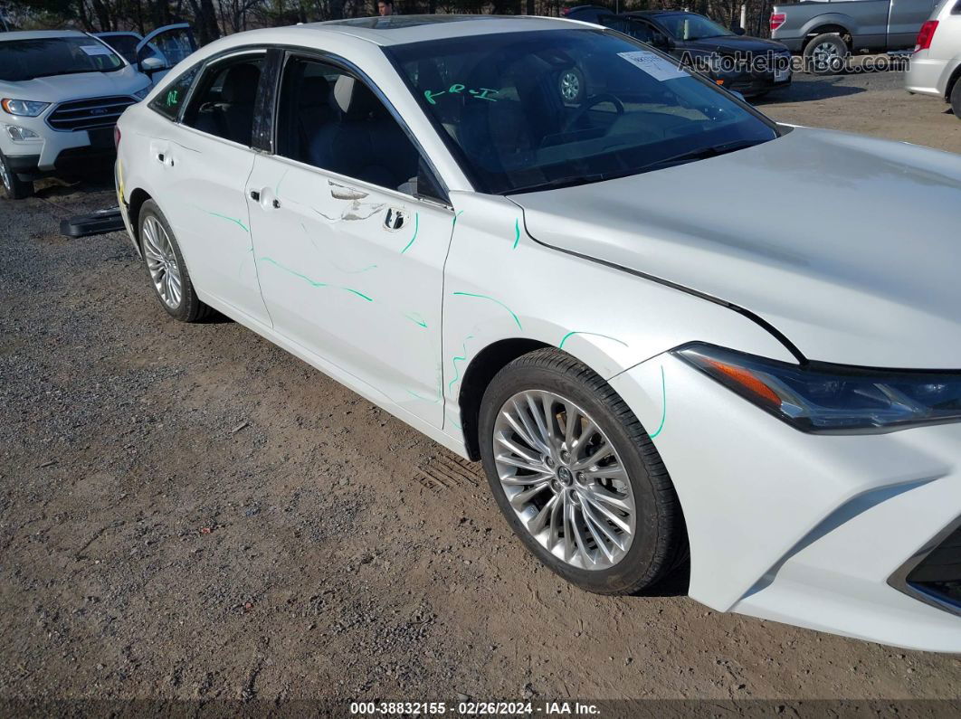 2019 Toyota Avalon Limited White vin: 4T1BZ1FB1KU015045