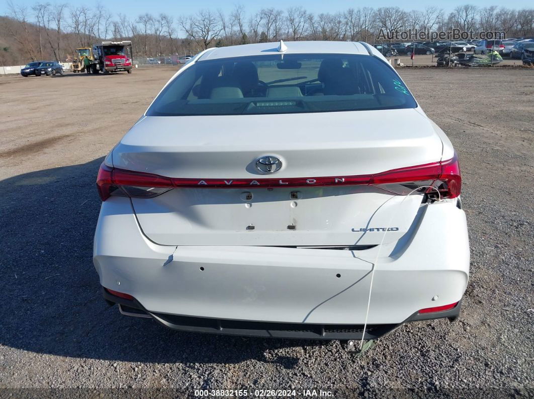 2019 Toyota Avalon Limited Белый vin: 4T1BZ1FB1KU015045