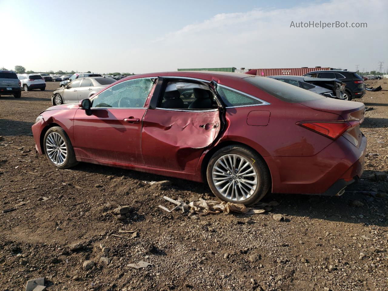 2019 Toyota Avalon Xle Red vin: 4T1BZ1FB1KU017748