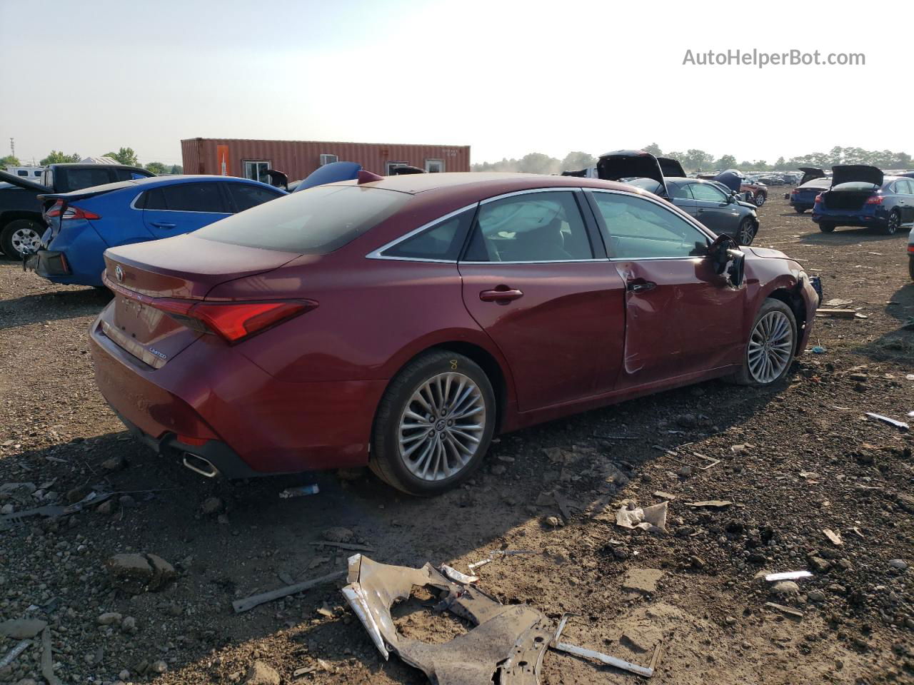 2019 Toyota Avalon Xle Красный vin: 4T1BZ1FB1KU017748