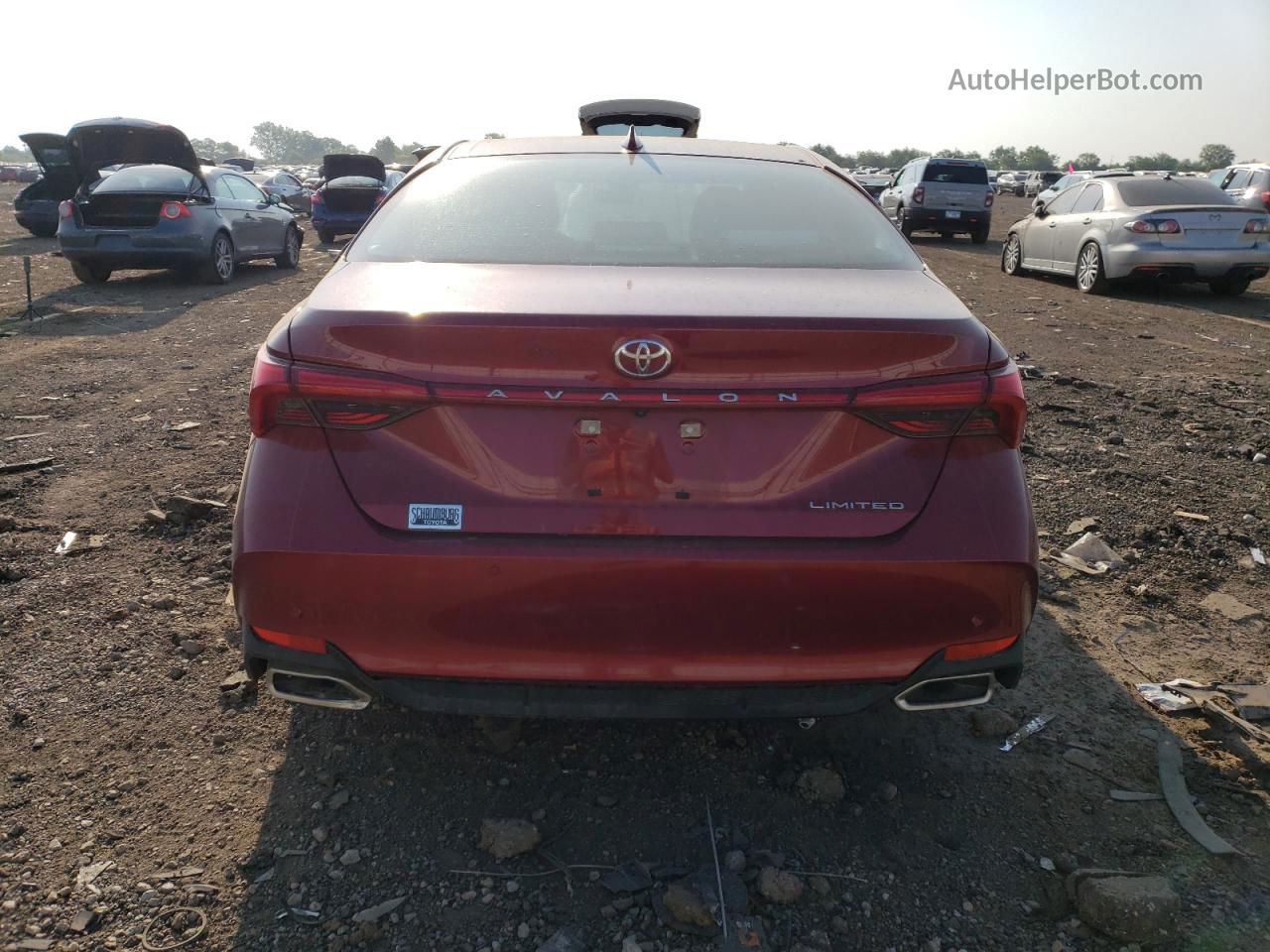 2019 Toyota Avalon Xle Red vin: 4T1BZ1FB1KU017748