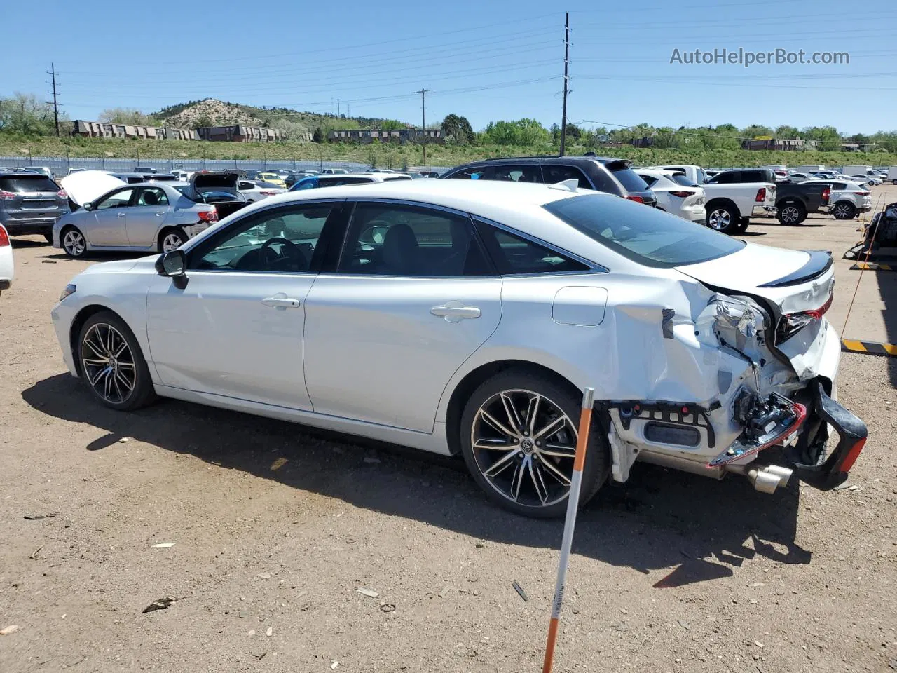 2019 Toyota Avalon Xle White vin: 4T1BZ1FB1KU018236