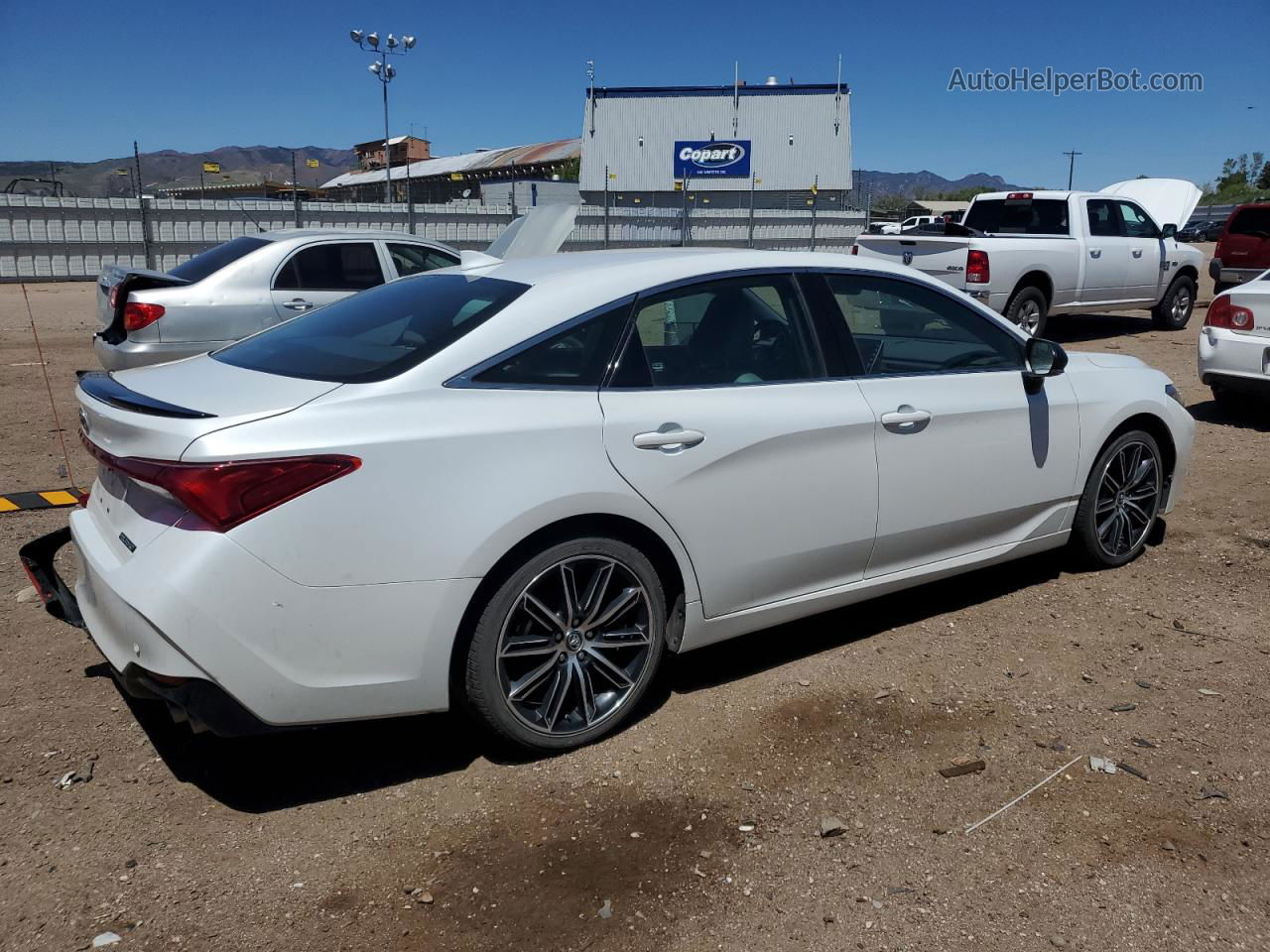 2019 Toyota Avalon Xle White vin: 4T1BZ1FB1KU018236