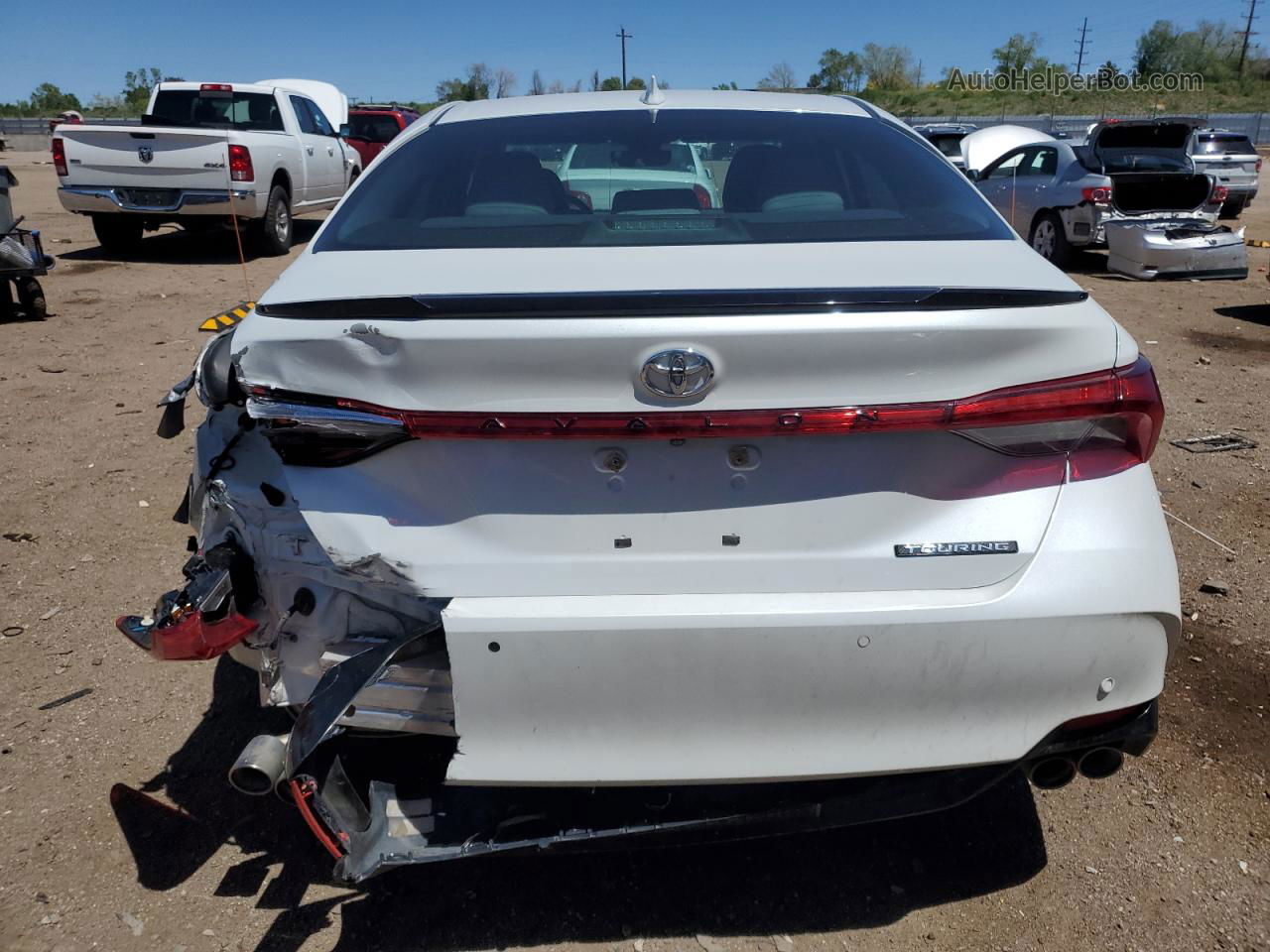 2019 Toyota Avalon Xle White vin: 4T1BZ1FB1KU018236