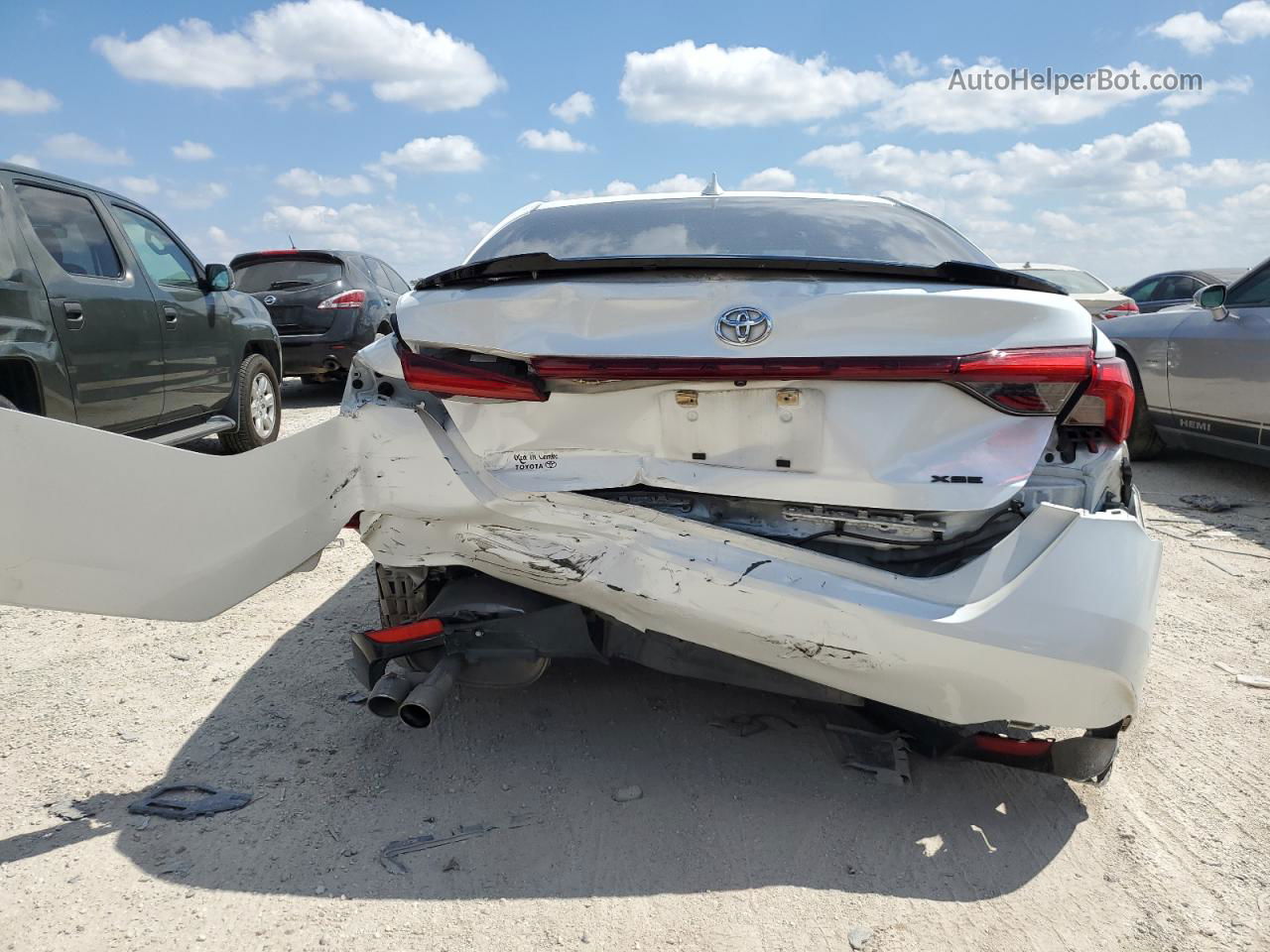 2019 Toyota Avalon Xle White vin: 4T1BZ1FB1KU019371