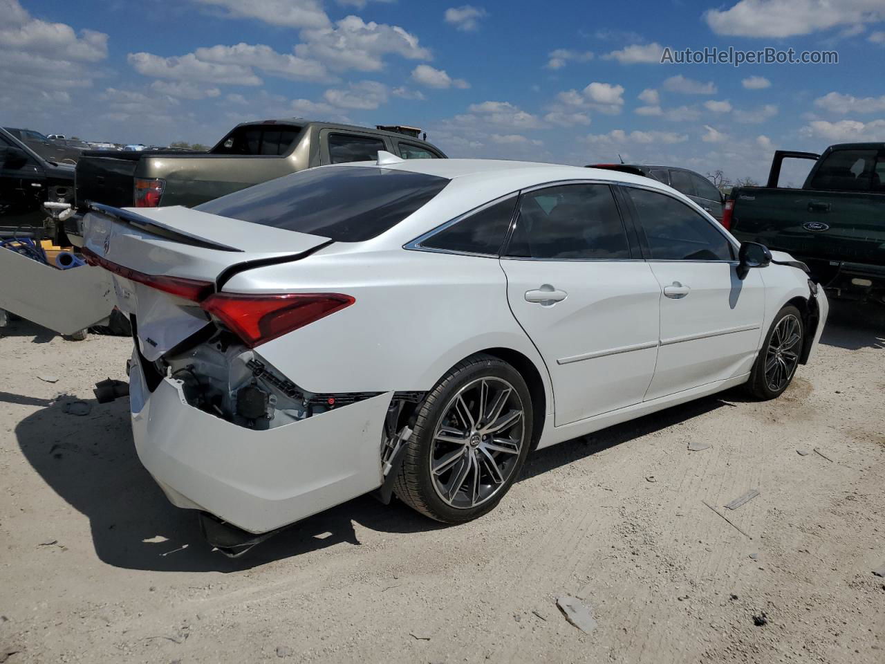 2019 Toyota Avalon Xle White vin: 4T1BZ1FB1KU019371