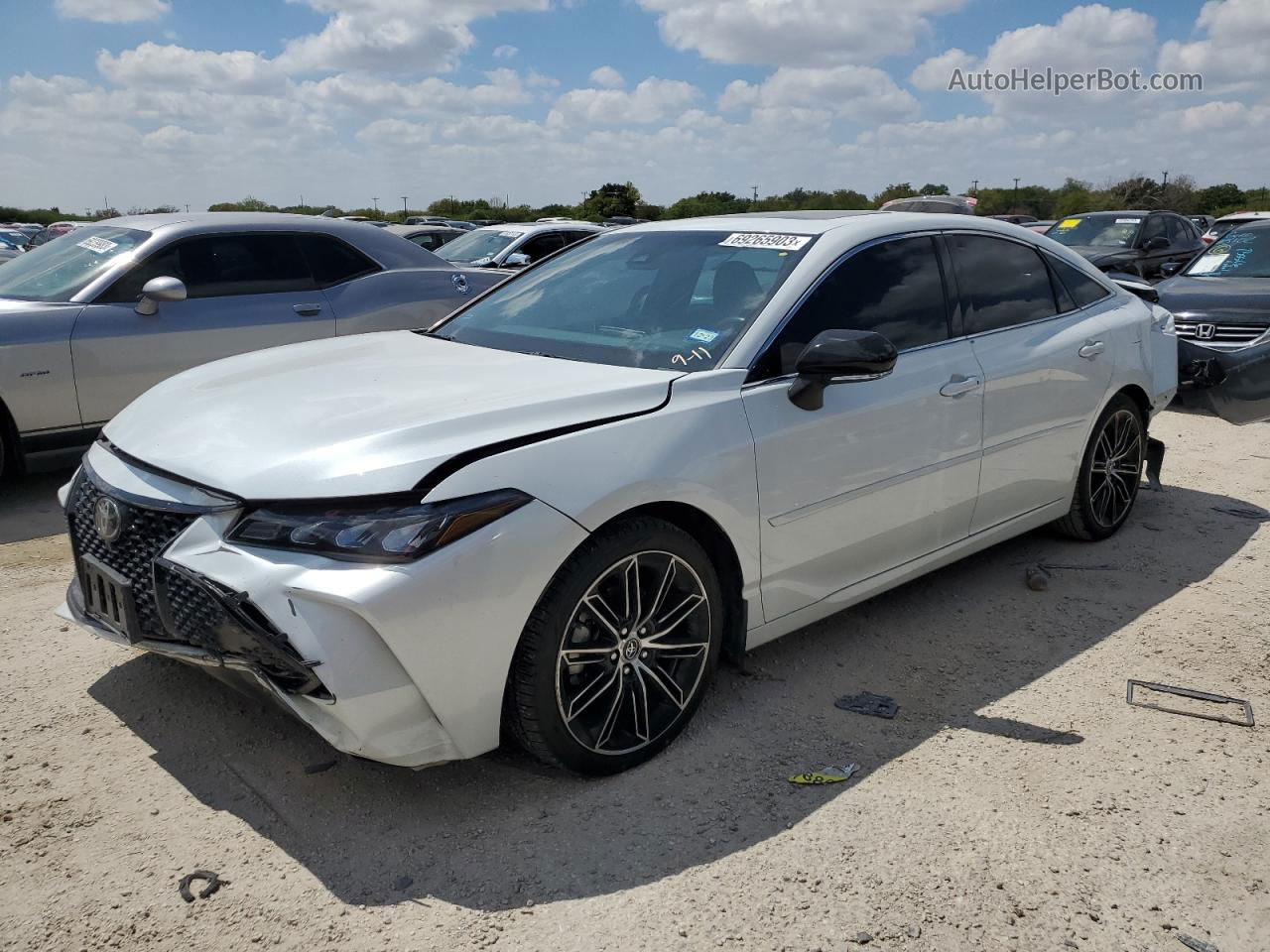 2019 Toyota Avalon Xle White vin: 4T1BZ1FB1KU019371