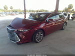 2019 Toyota Avalon Xle/touring/limited/xse Red vin: 4T1BZ1FB1KU019547