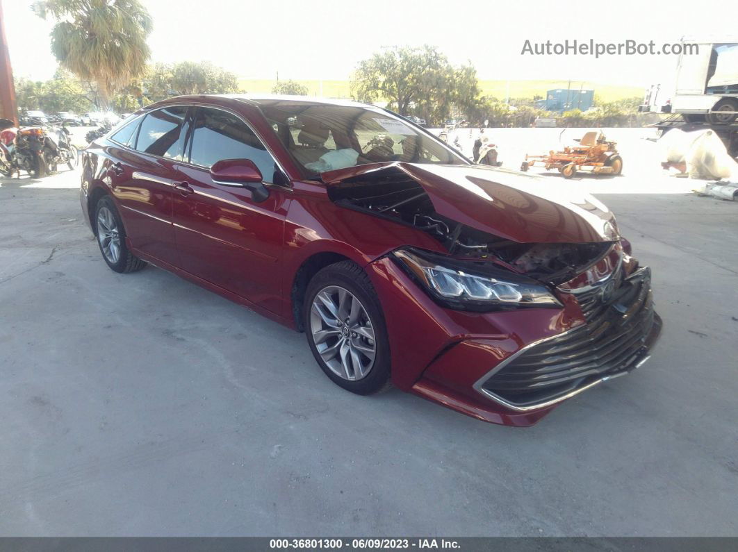 2019 Toyota Avalon Xle/touring/limited/xse Красный vin: 4T1BZ1FB1KU019547