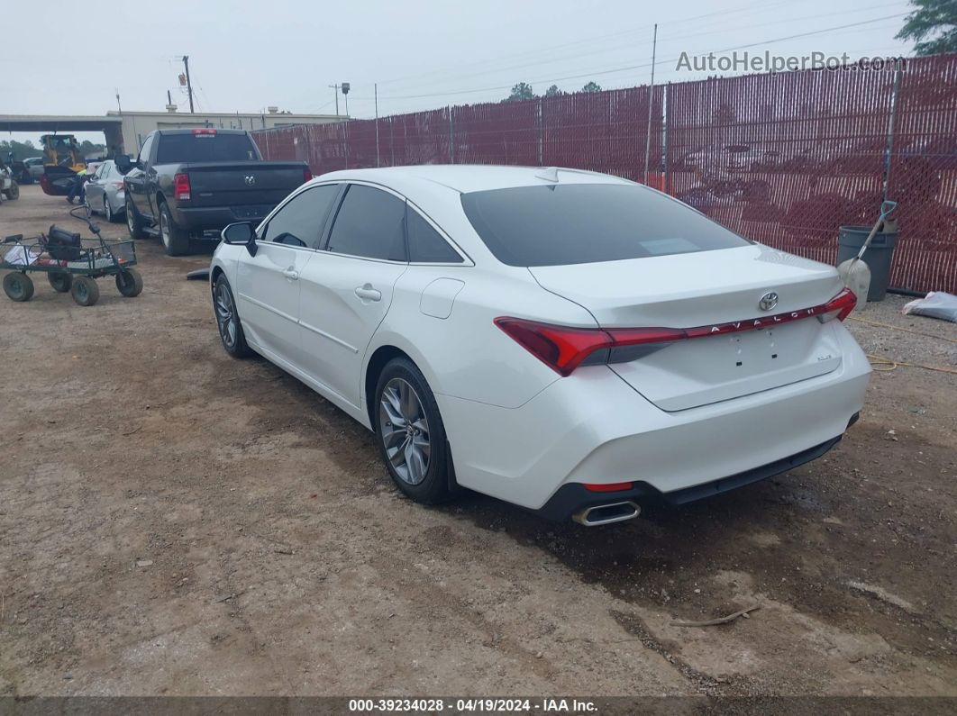 2019 Toyota Avalon Xle White vin: 4T1BZ1FB1KU029477