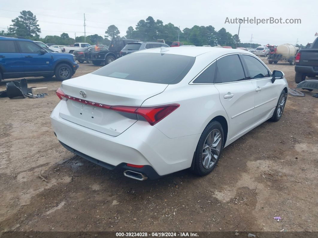 2019 Toyota Avalon Xle White vin: 4T1BZ1FB1KU029477