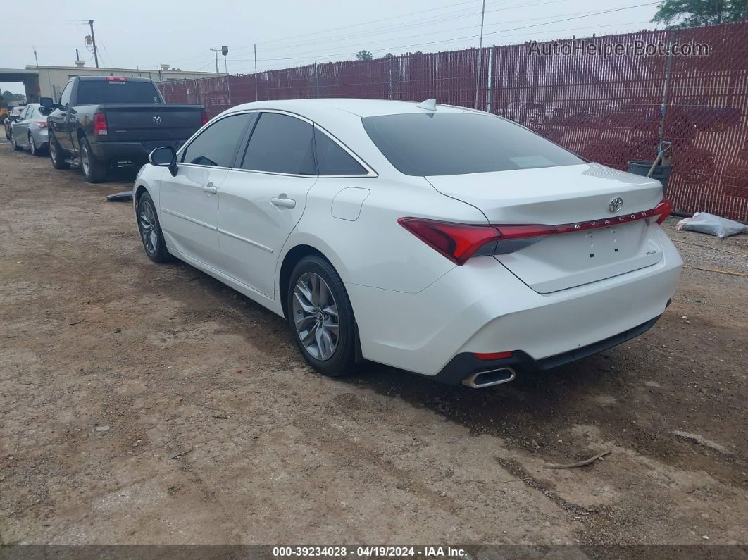 2019 Toyota Avalon Xle White vin: 4T1BZ1FB1KU029477