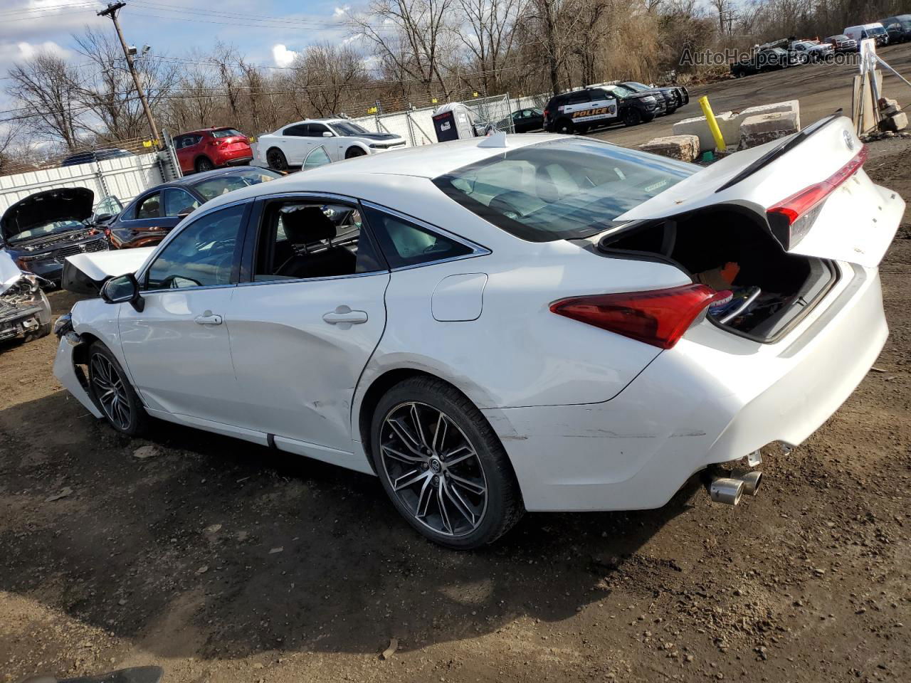 2019 Toyota Avalon Xle White vin: 4T1BZ1FB2KU001302