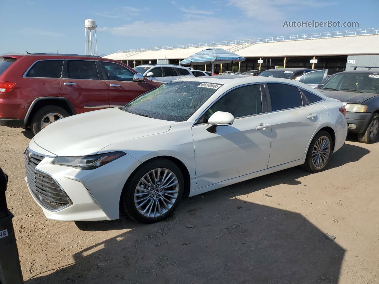 2019 Toyota Avalon Xle White vin: 4T1BZ1FB2KU003521