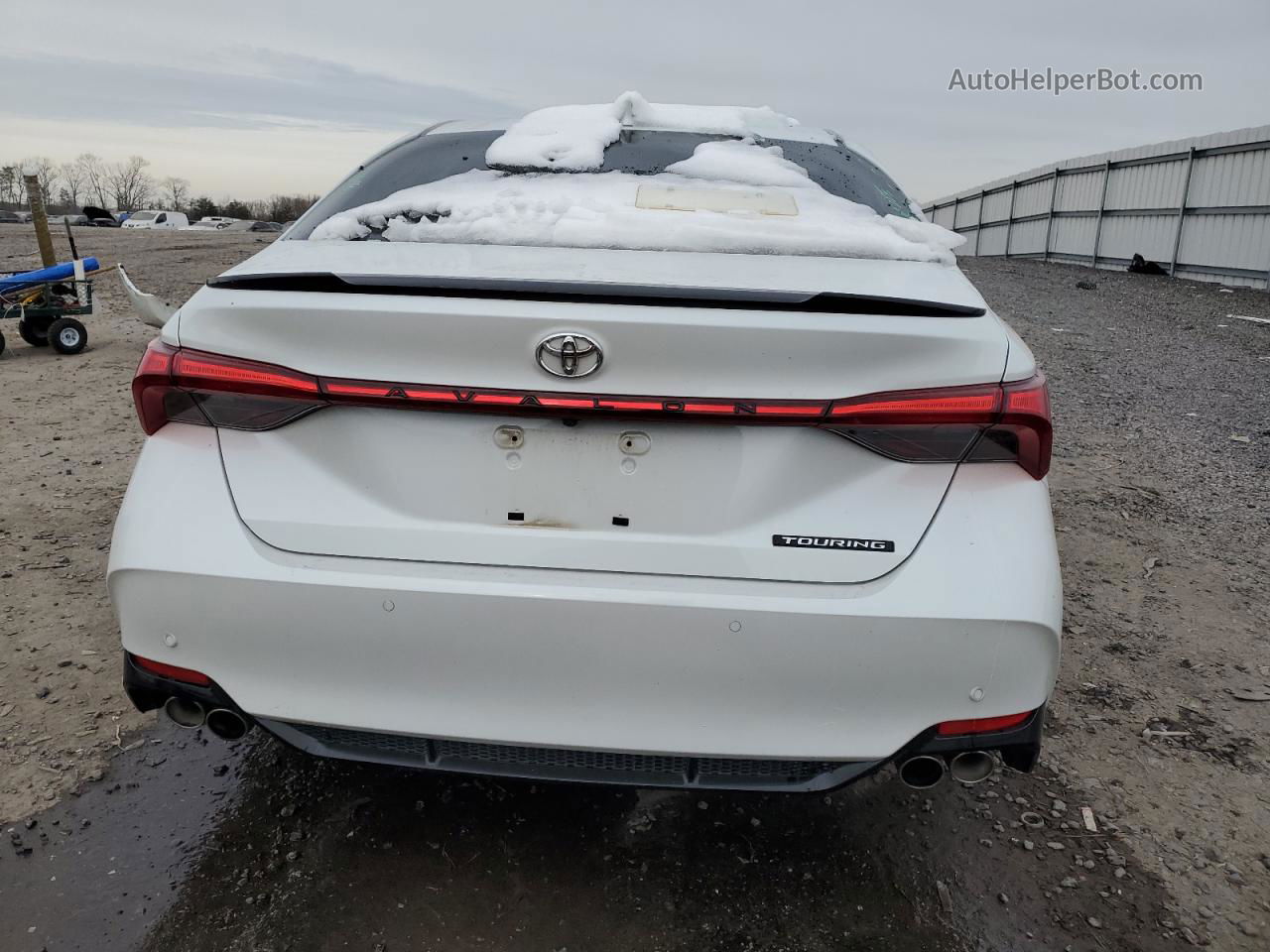 2019 Toyota Avalon Xle White vin: 4T1BZ1FB2KU006502