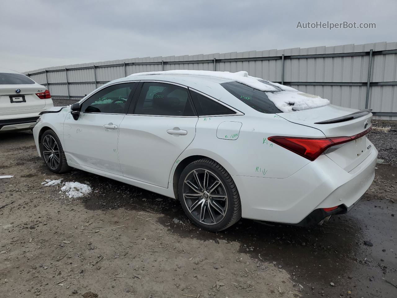 2019 Toyota Avalon Xle White vin: 4T1BZ1FB2KU006502