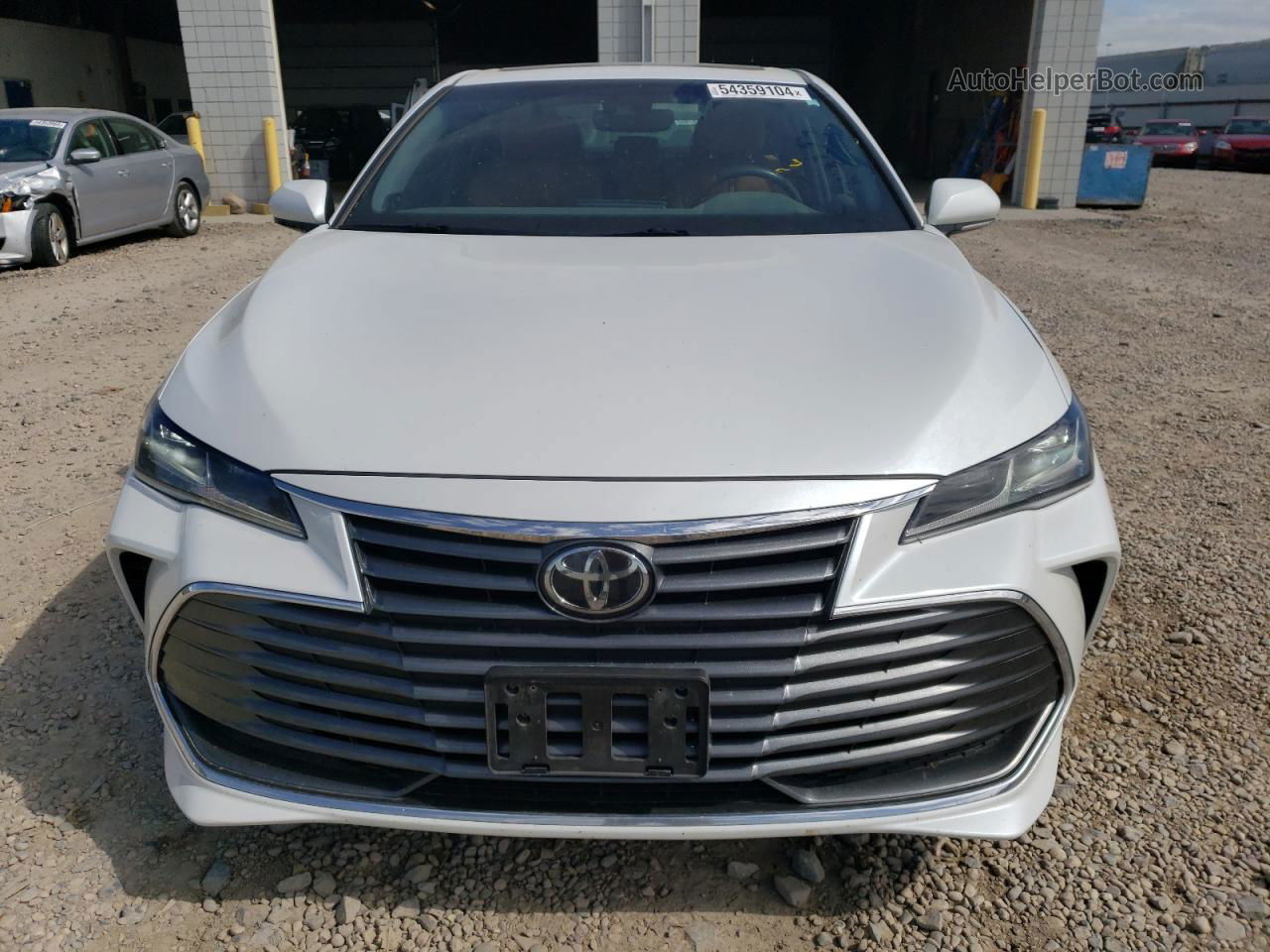 2019 Toyota Avalon Xle White vin: 4T1BZ1FB2KU017399