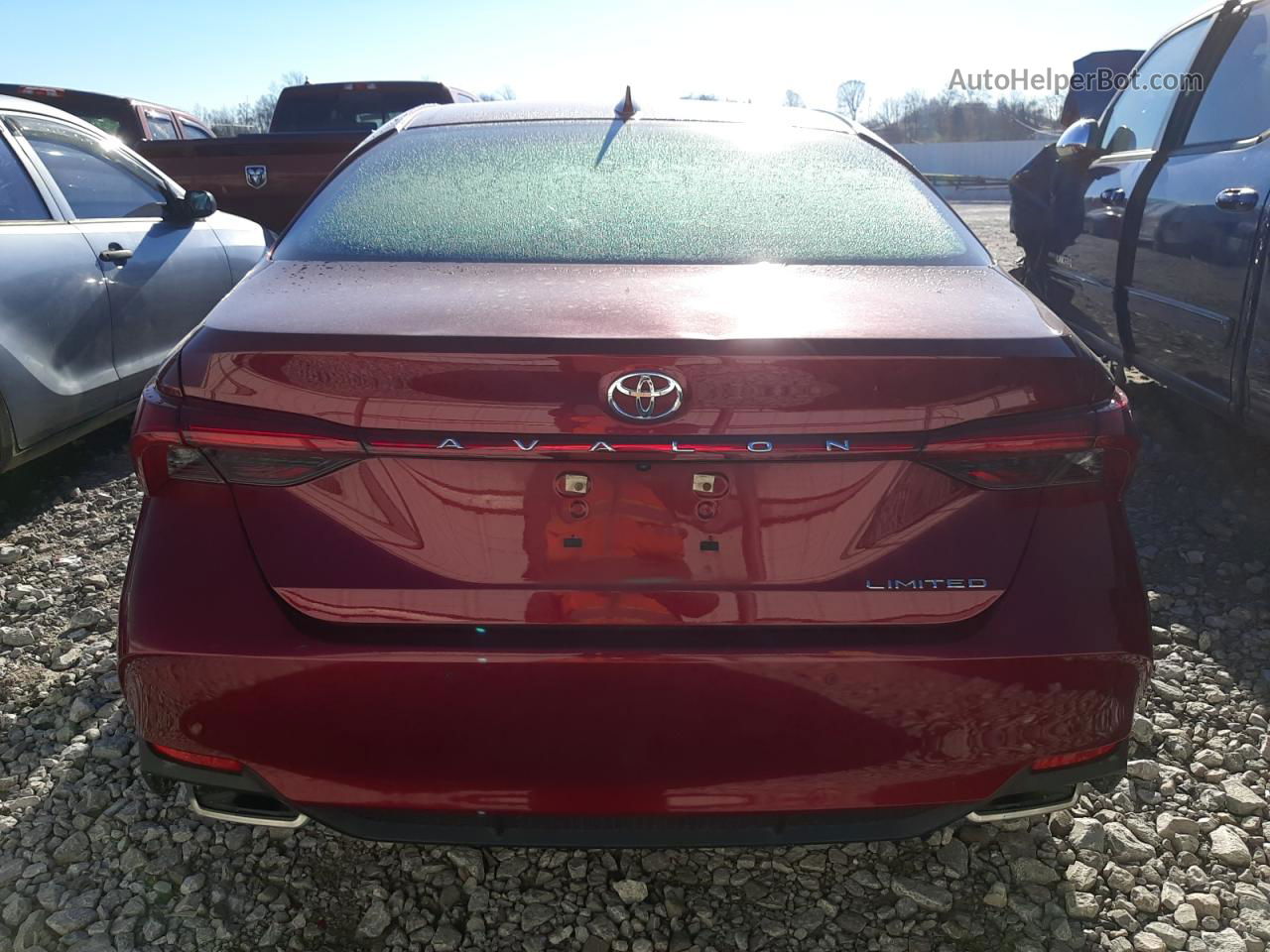 2019 Toyota Avalon Xle Red vin: 4T1BZ1FB2KU020352