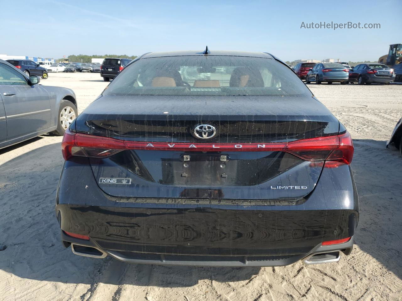 2019 Toyota Avalon Xle Черный vin: 4T1BZ1FB2KU021520