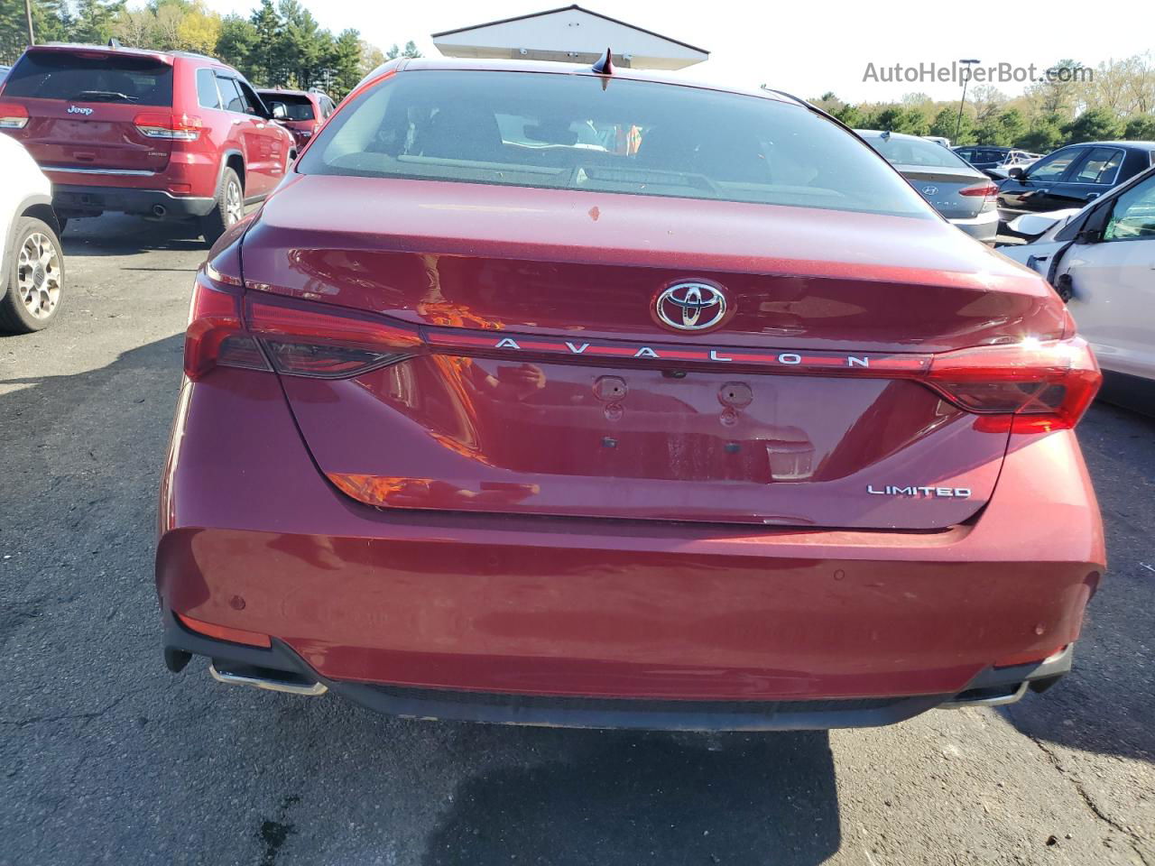 2019 Toyota Avalon Xle Red vin: 4T1BZ1FB2KU024465