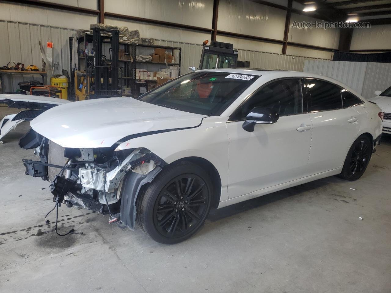 2019 Toyota Avalon Xle White vin: 4T1BZ1FB3KU009697