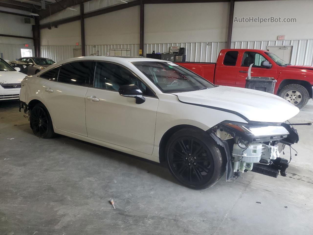 2019 Toyota Avalon Xle White vin: 4T1BZ1FB3KU009697