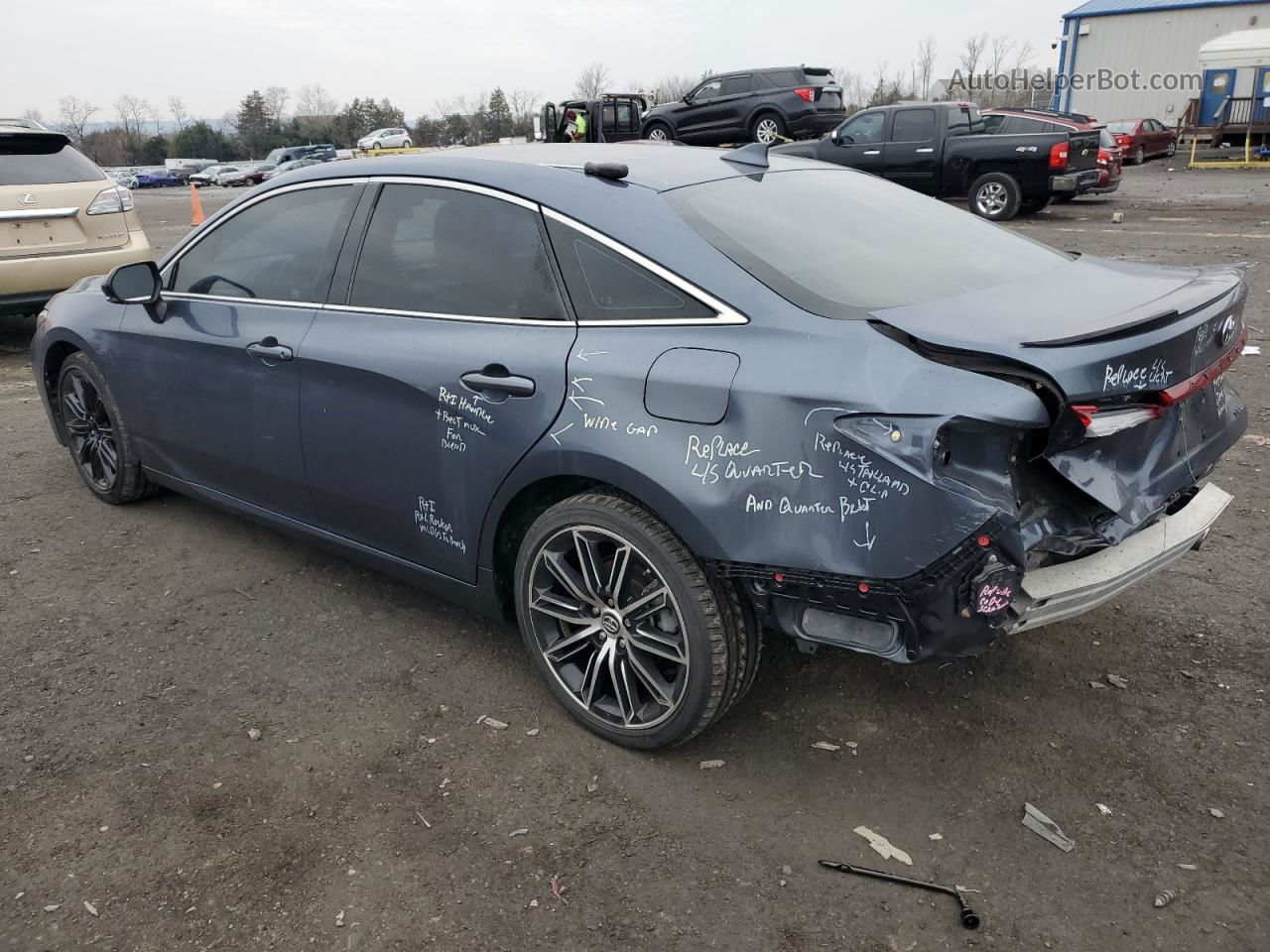 2019 Toyota Avalon Xle Gray vin: 4T1BZ1FB3KU018948