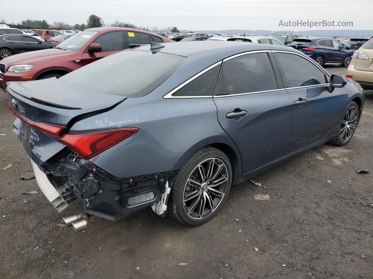 2019 Toyota Avalon Xle Серый vin: 4T1BZ1FB3KU018948