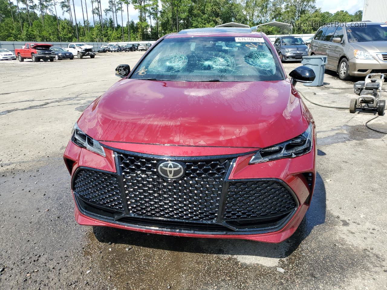 2019 Toyota Avalon Xle Red vin: 4T1BZ1FB3KU020943