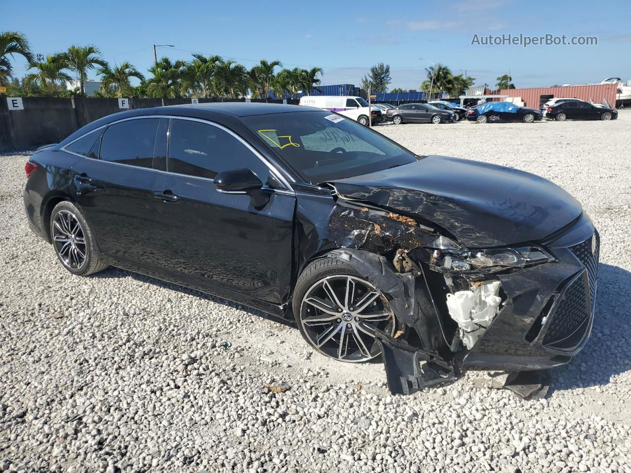 2019 Toyota Avalon Xle Черный vin: 4T1BZ1FB3KU022370