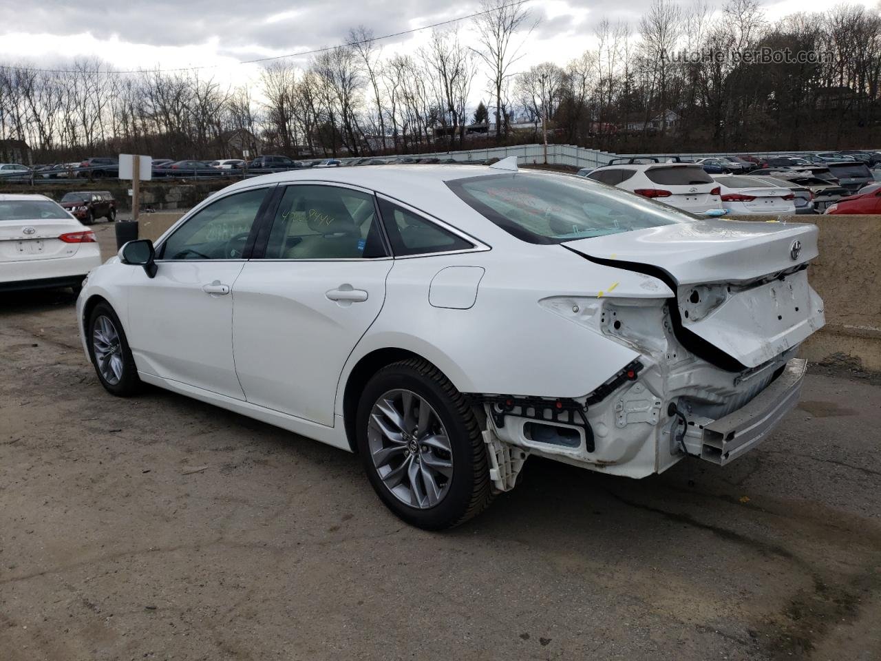 2019 Toyota Avalon Xle White vin: 4T1BZ1FB3KU029240