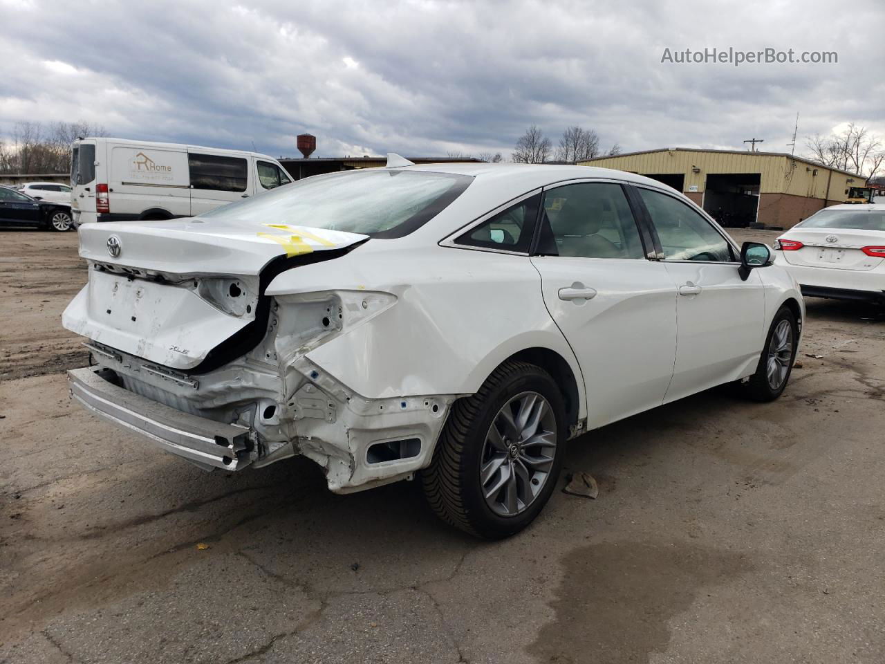 2019 Toyota Avalon Xle White vin: 4T1BZ1FB3KU029240