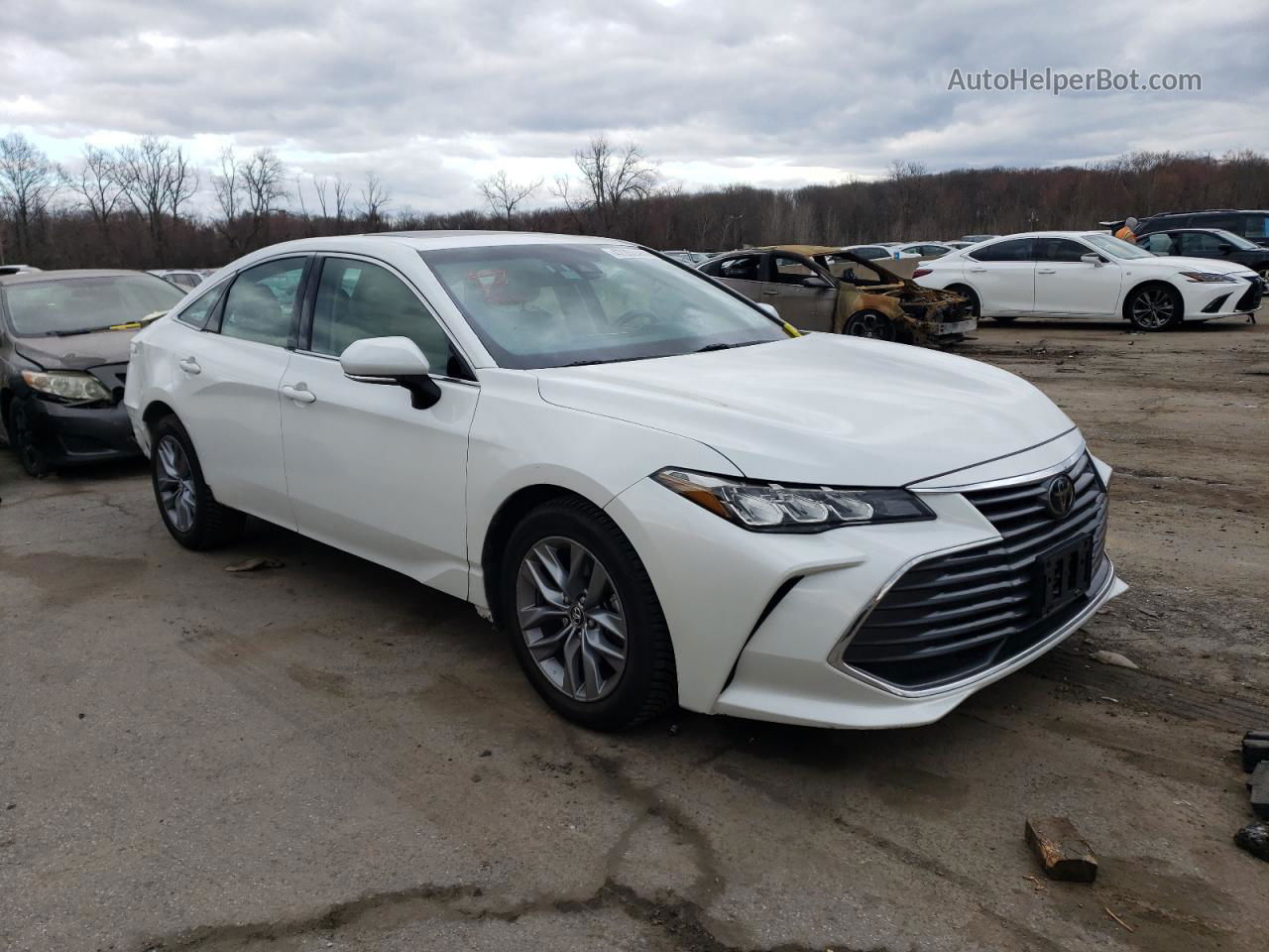 2019 Toyota Avalon Xle White vin: 4T1BZ1FB3KU029240