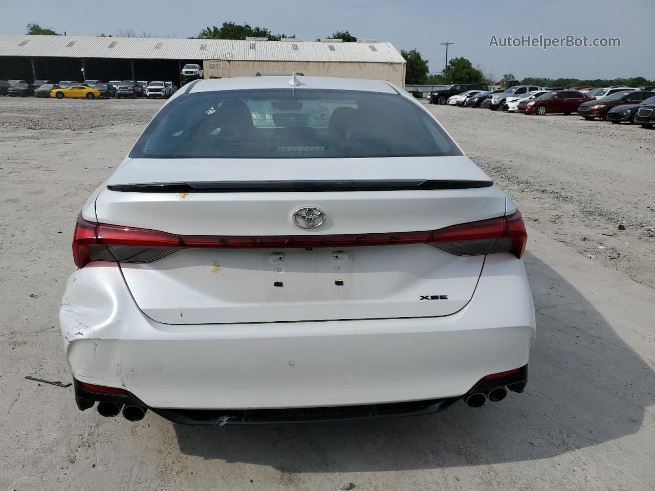 2019 Toyota Avalon Xle Белый vin: 4T1BZ1FB3KU030596