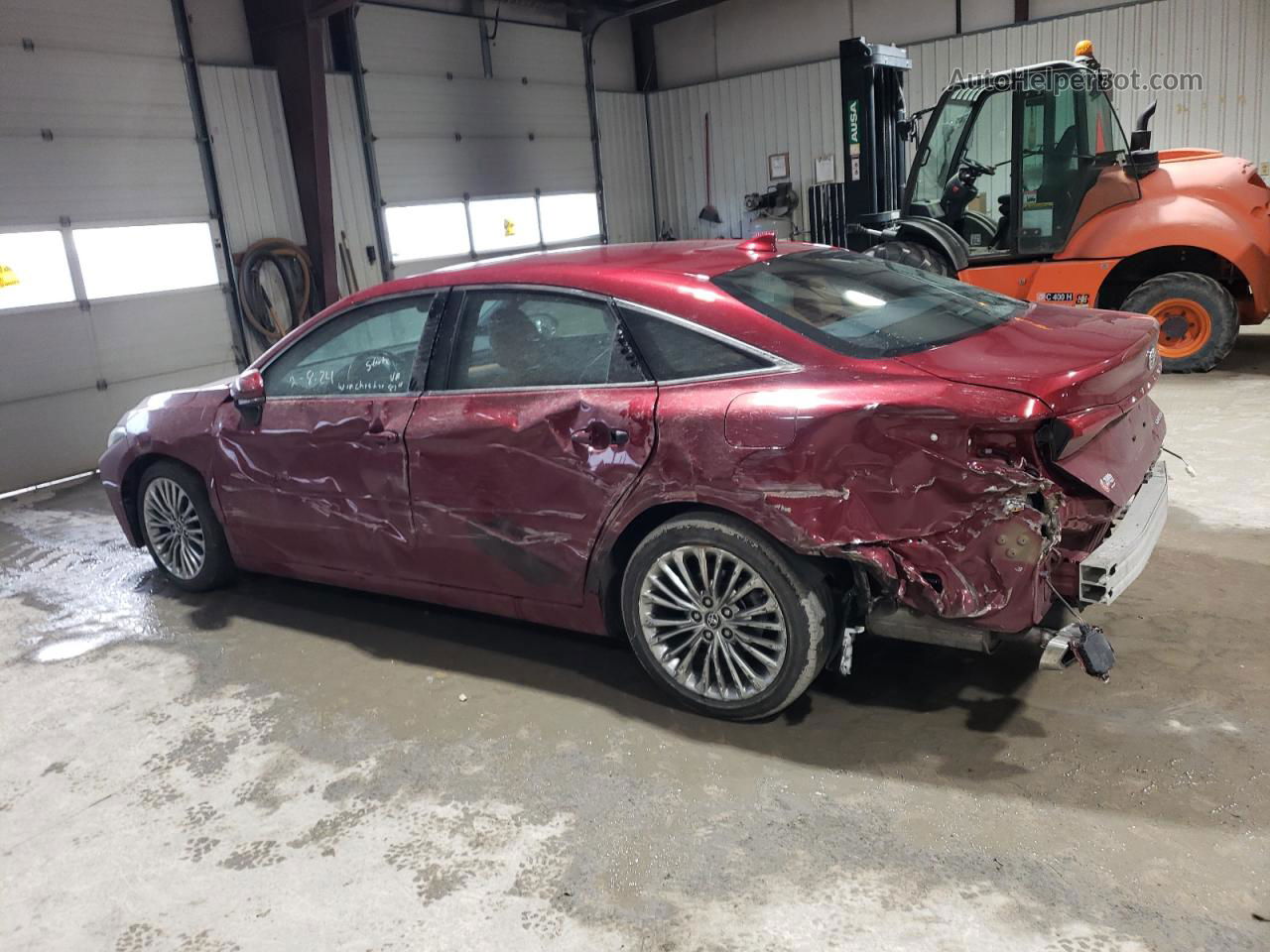 2019 Toyota Avalon Xle Burgundy vin: 4T1BZ1FB3KU032848