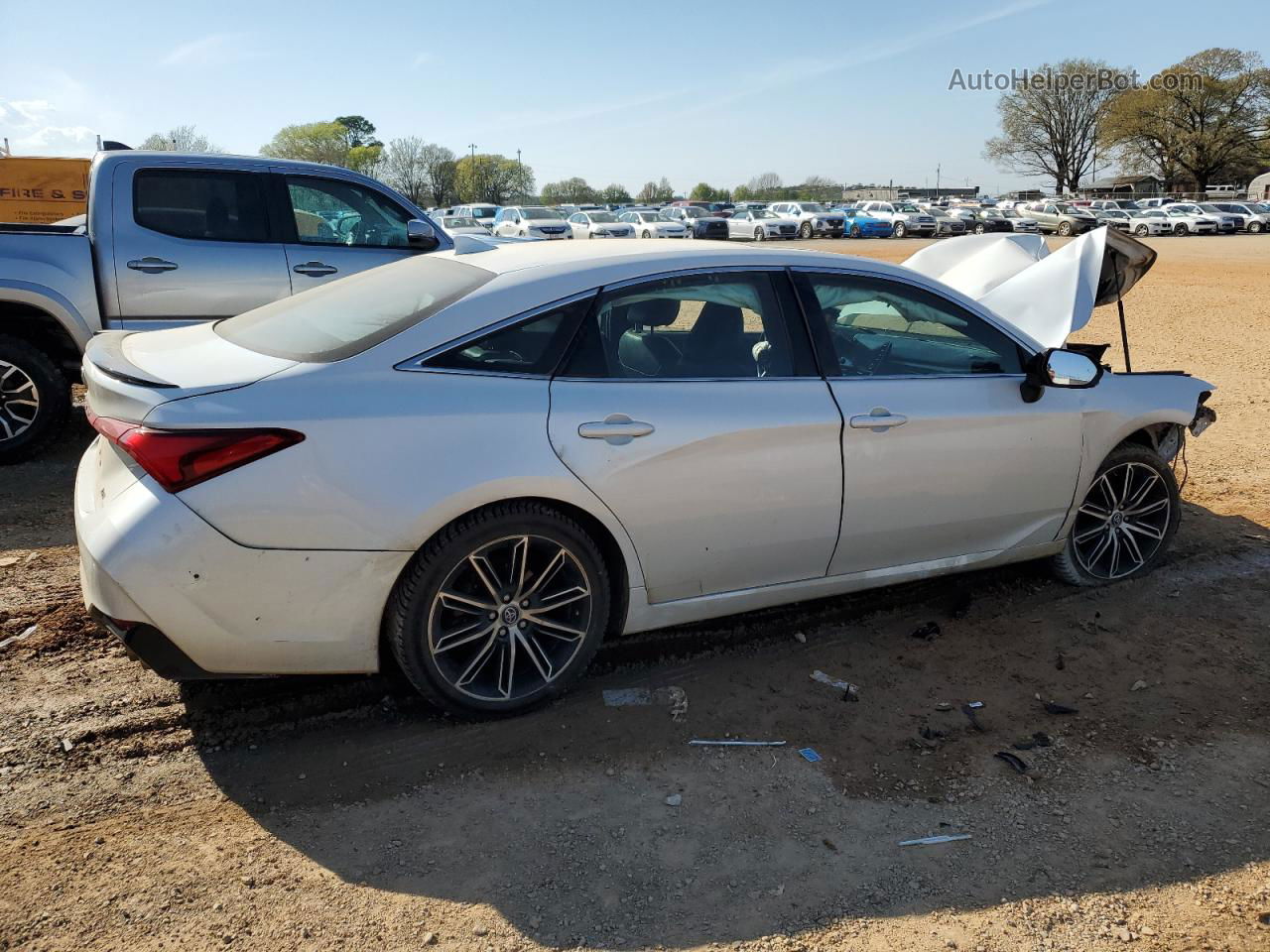 2019 Toyota Avalon Xle White vin: 4T1BZ1FB4KU002645