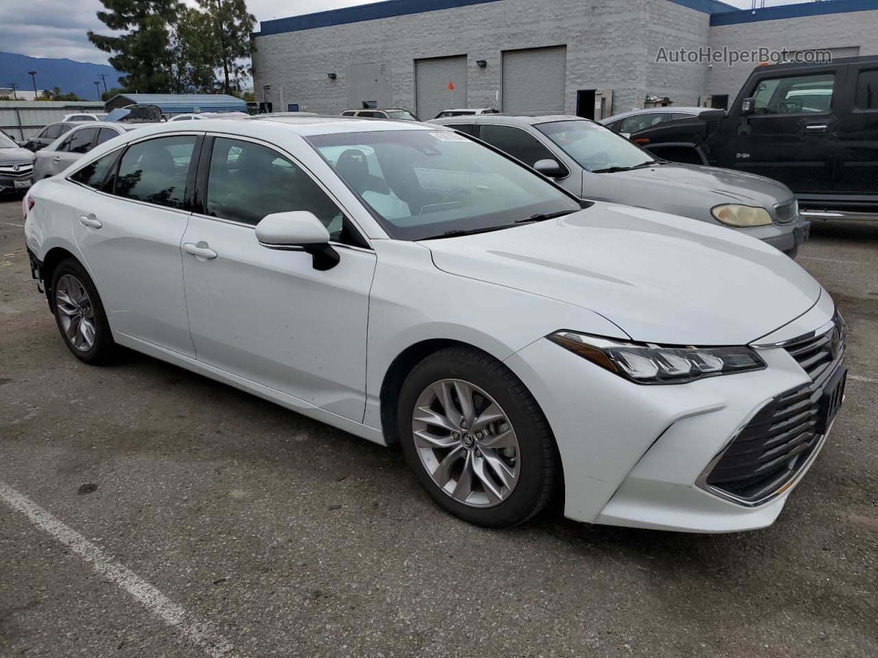 2019 Toyota Avalon Xle White vin: 4T1BZ1FB4KU005061