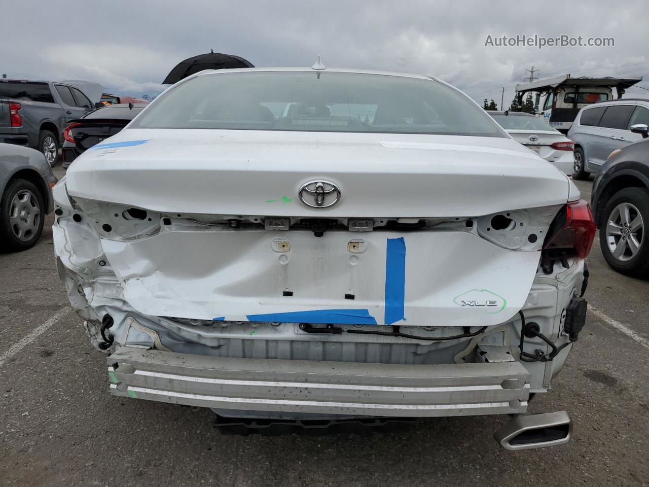 2019 Toyota Avalon Xle White vin: 4T1BZ1FB4KU005061