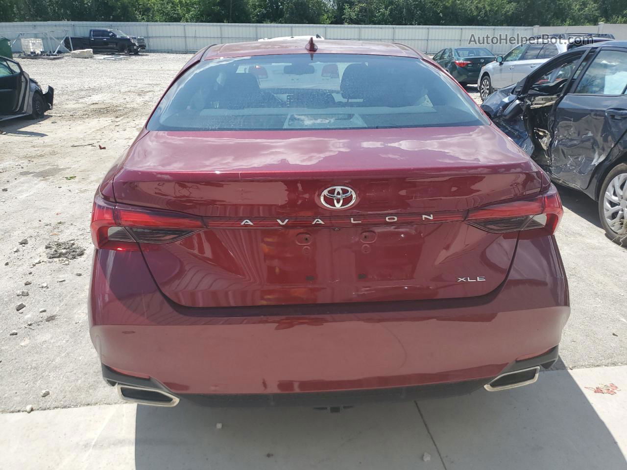 2019 Toyota Avalon Xle Red vin: 4T1BZ1FB4KU006548