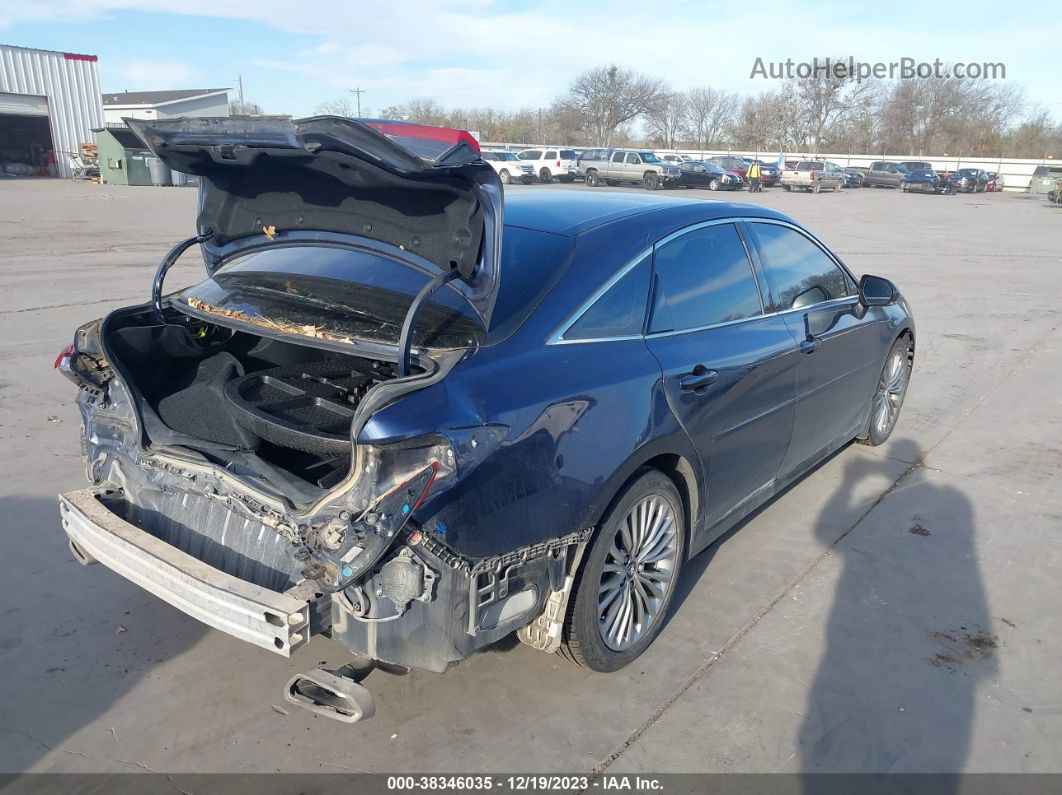 2019 Toyota Avalon Limited Синий vin: 4T1BZ1FB4KU011684