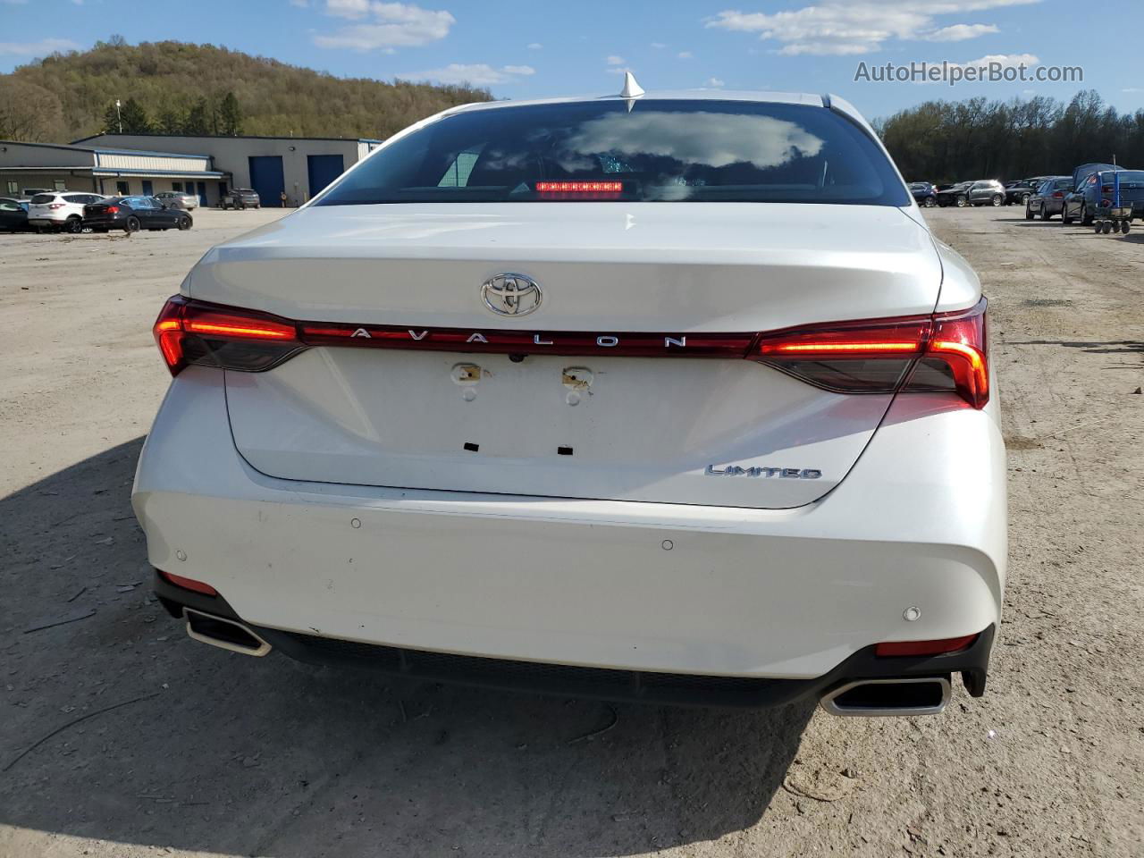 2019 Toyota Avalon Xle White vin: 4T1BZ1FB4KU014424