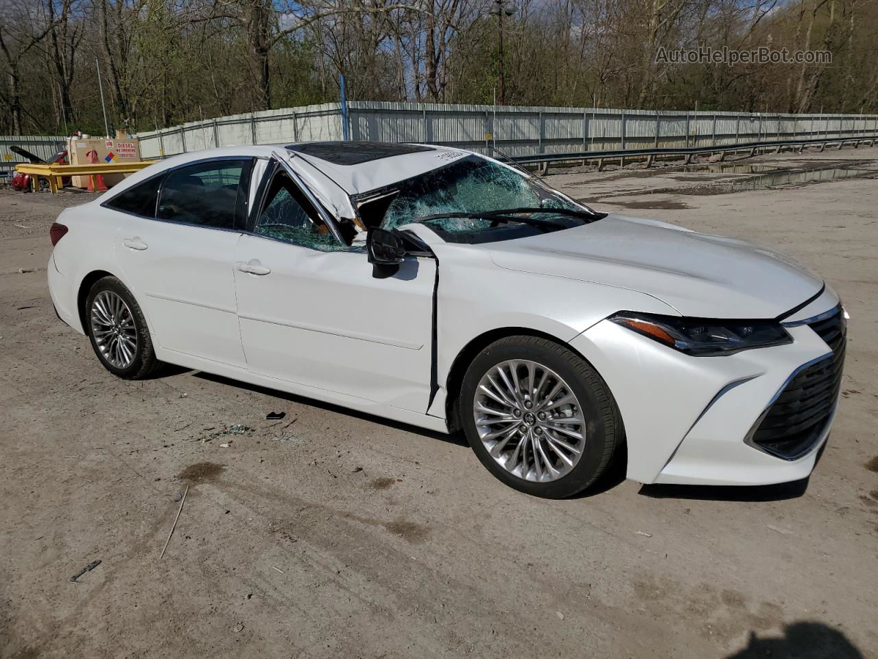 2019 Toyota Avalon Xle White vin: 4T1BZ1FB4KU014424