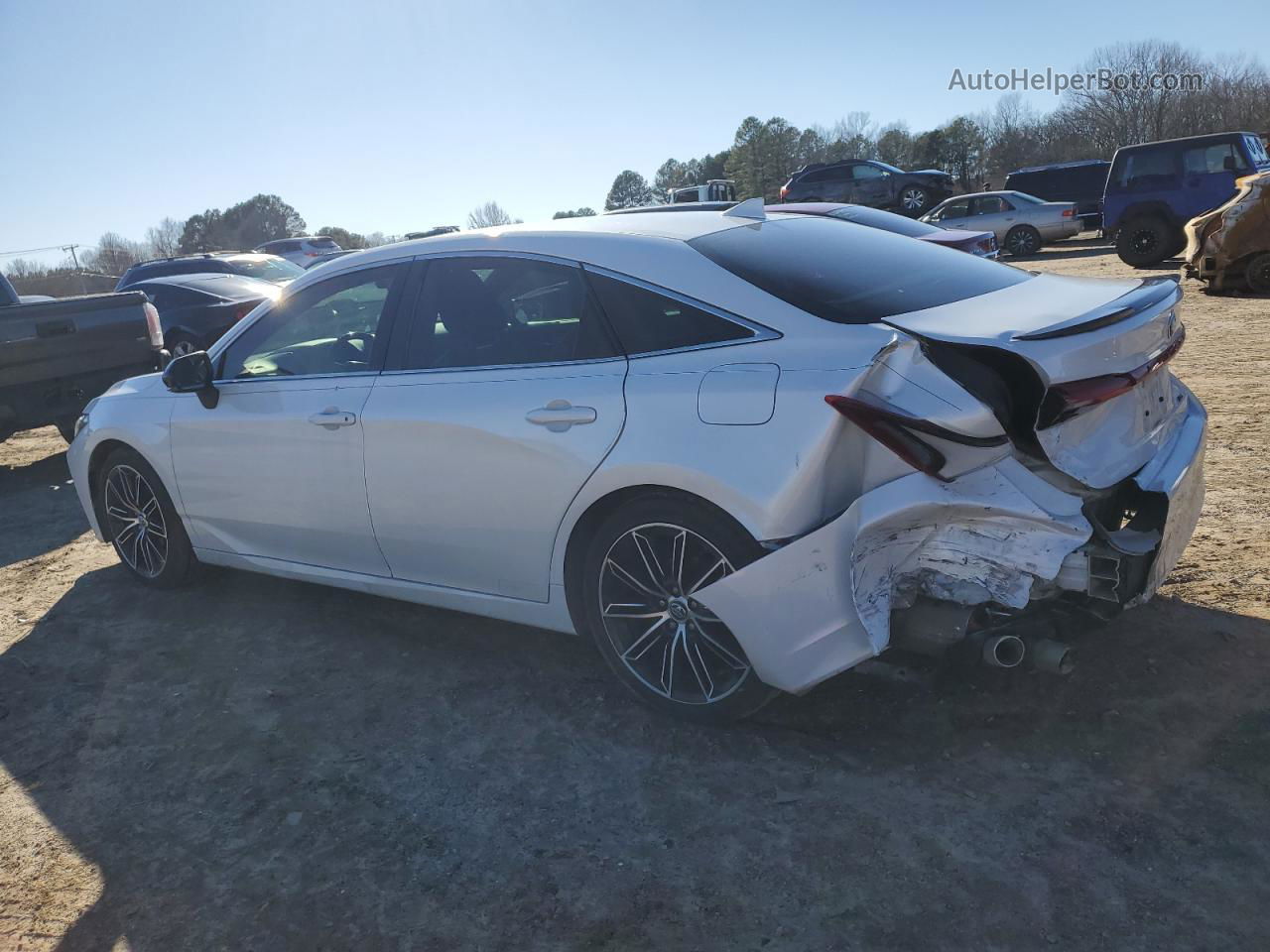 2019 Toyota Avalon Xle White vin: 4T1BZ1FB4KU032289