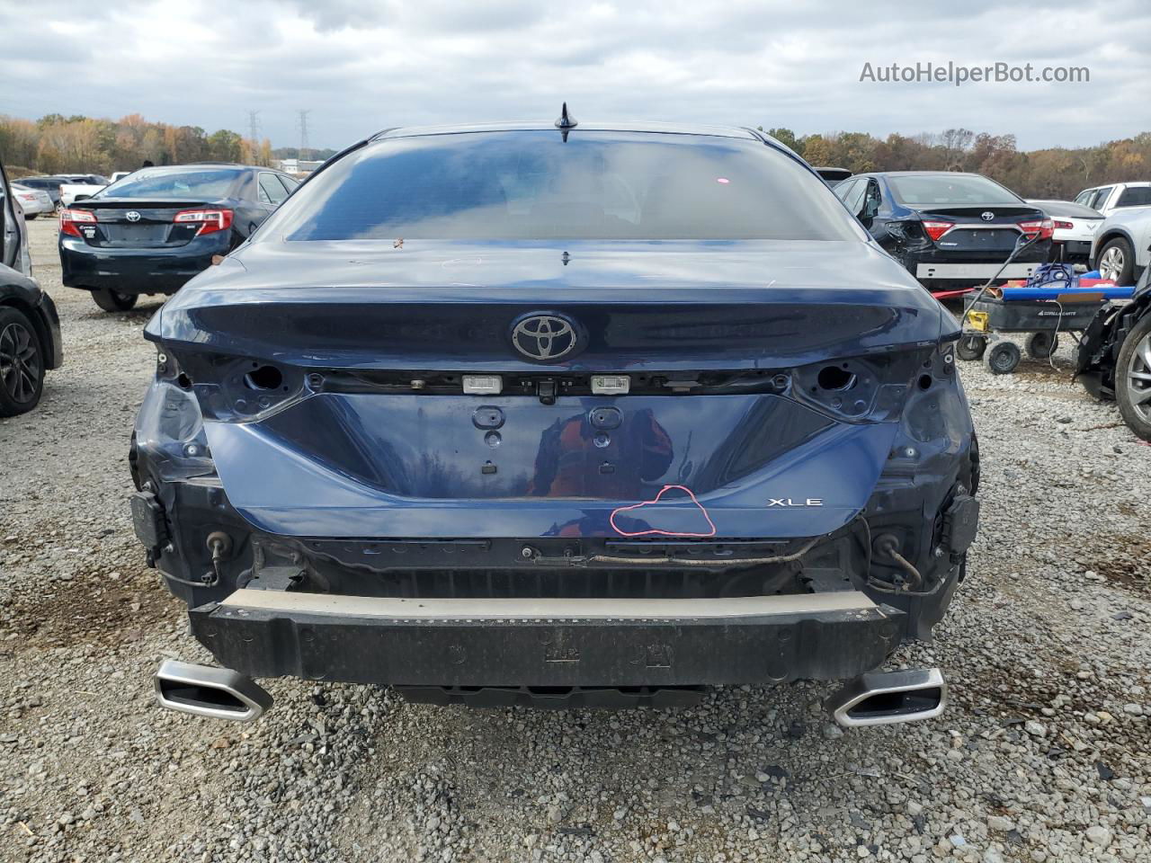 2019 Toyota Avalon Xle Blue vin: 4T1BZ1FB4KU038044